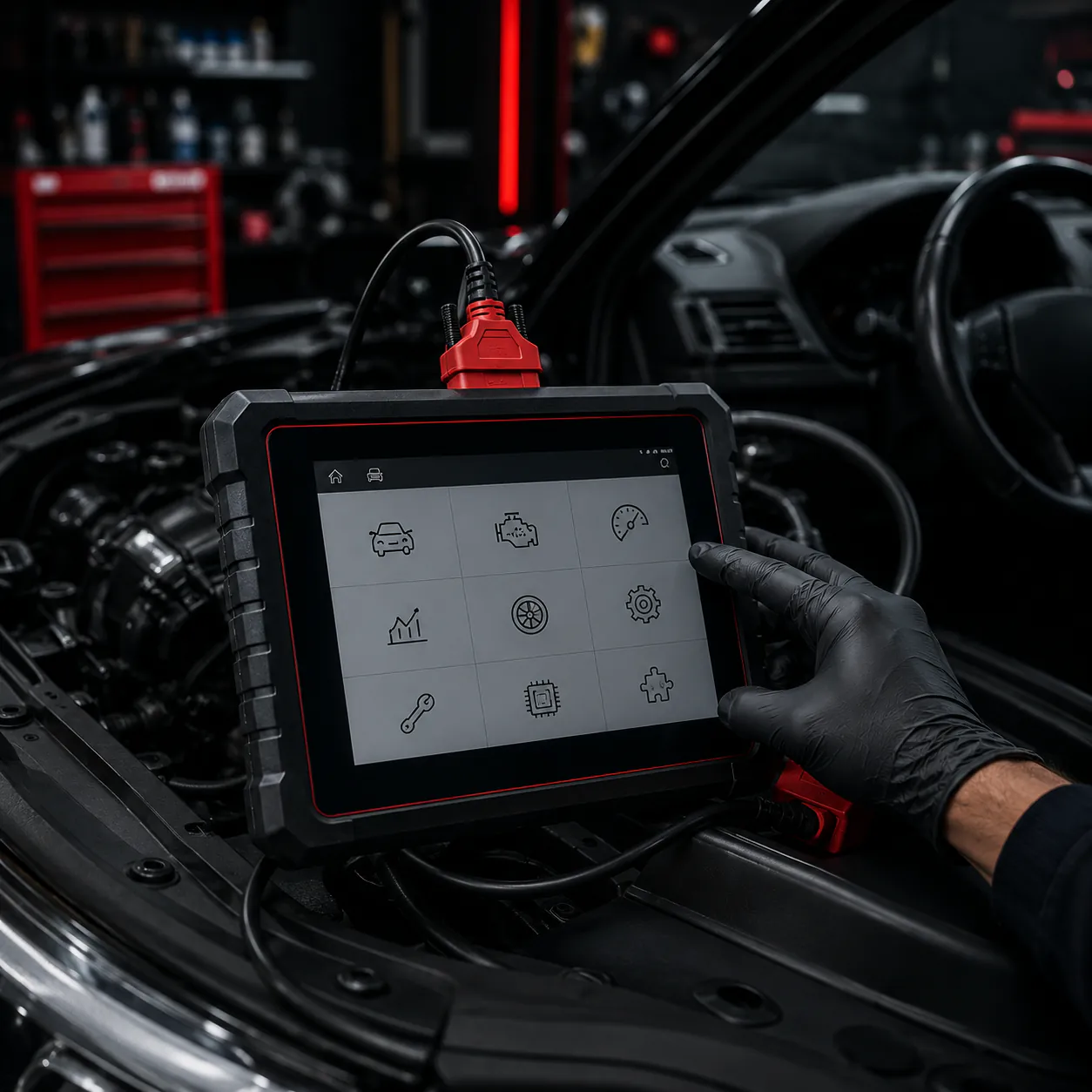 Diagnostics service at NexGen Auto in Irving, TX
