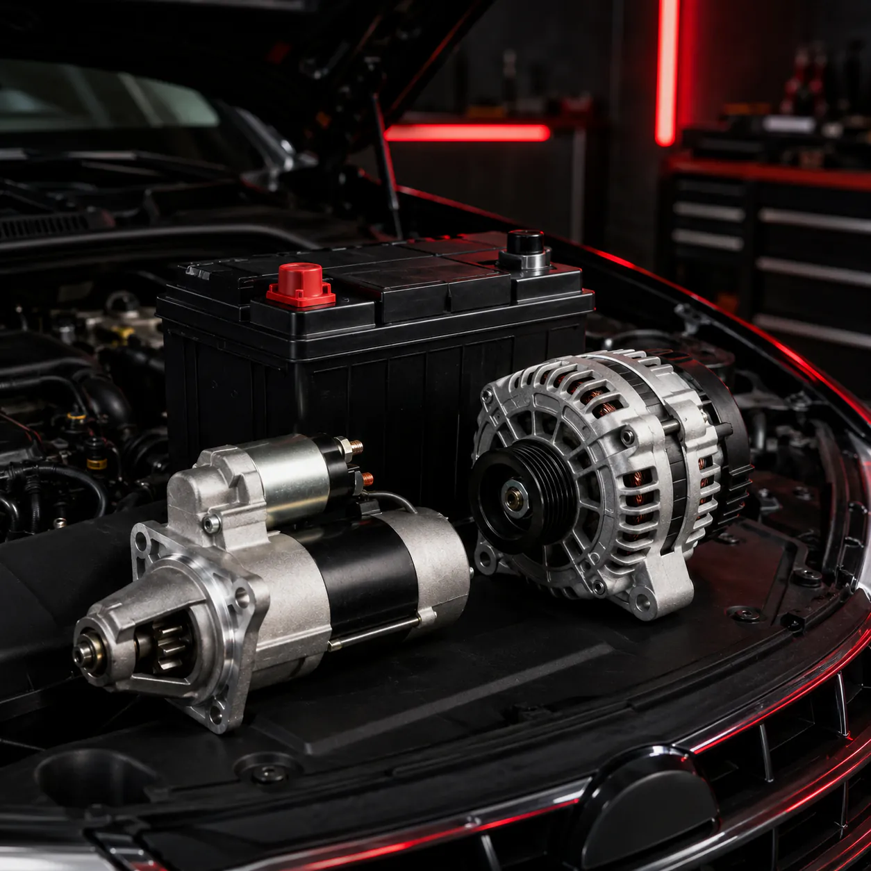 Electrical service at NexGen Auto in Irving, TX