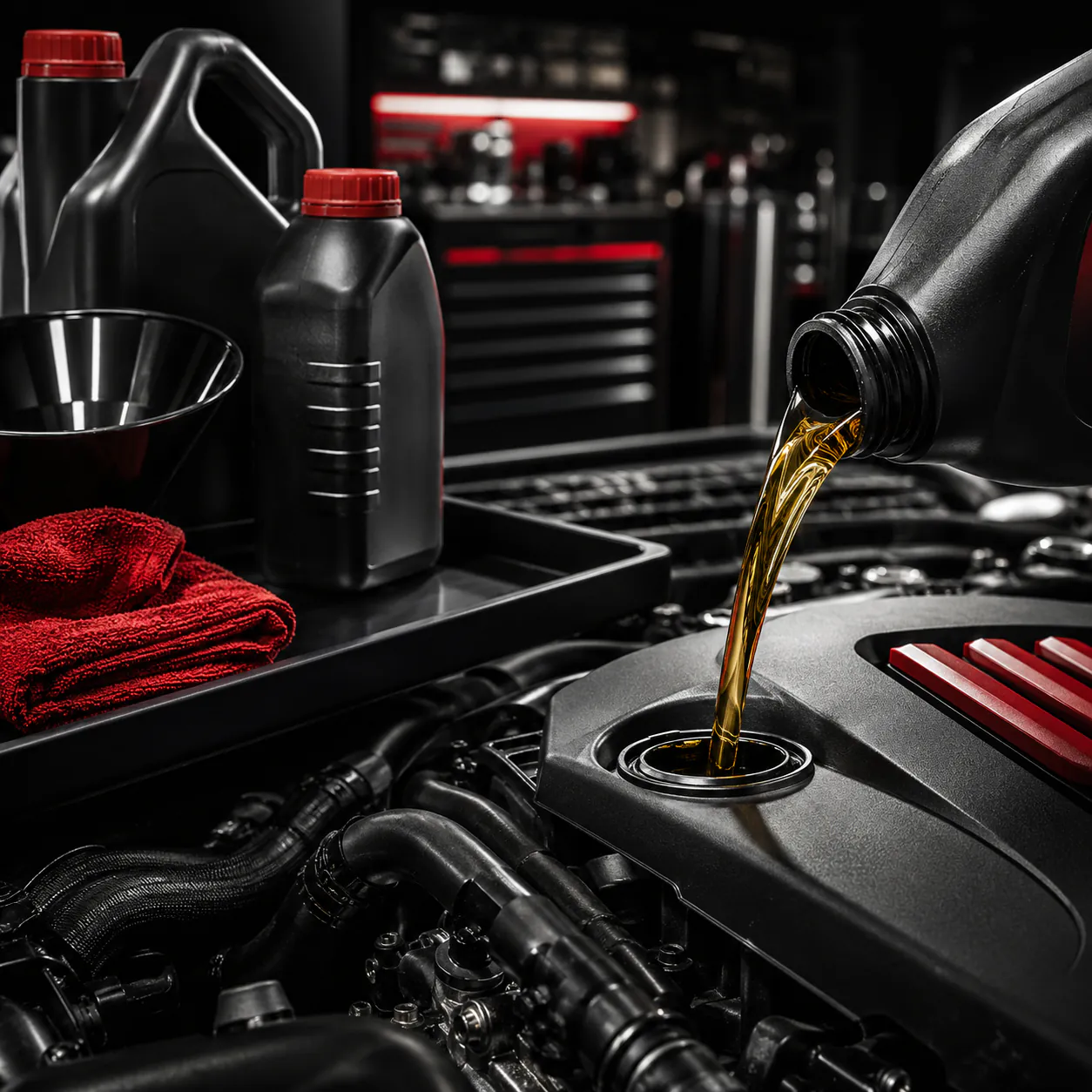 Oil & Fluids service at NexGen Auto in Irving, TX